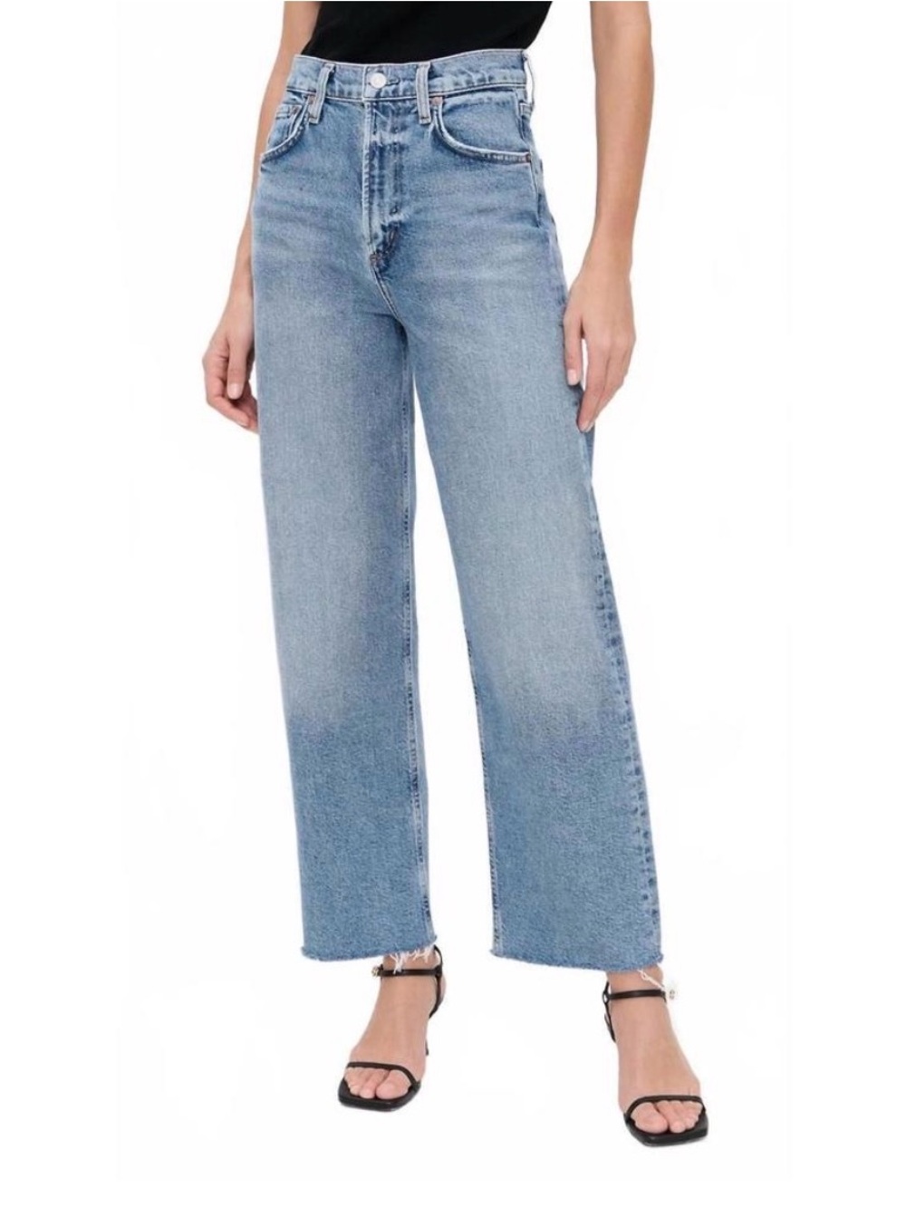 AGOLDE REN high rise wide leg jeans 29